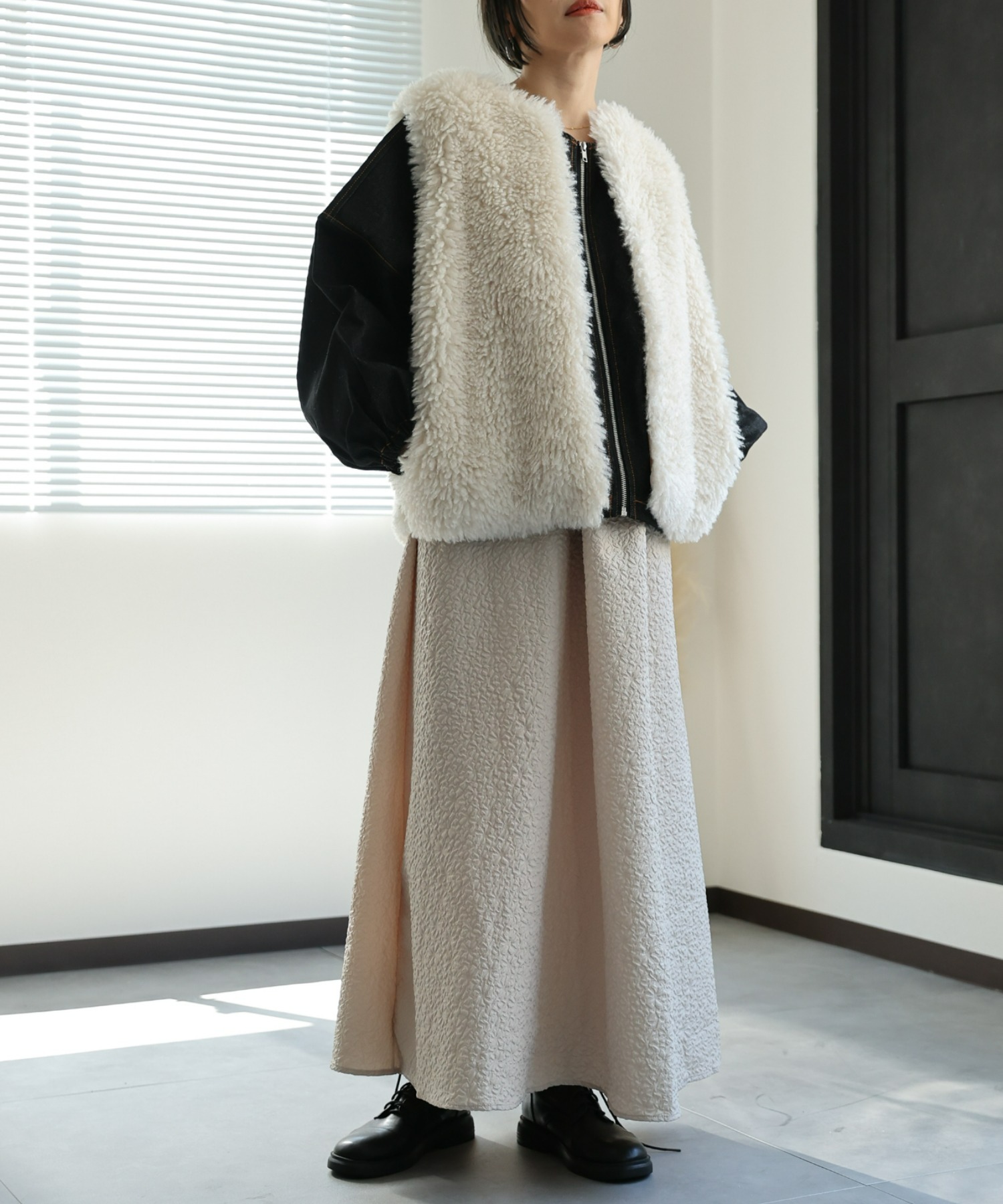 model:162㎝　着用サイズ:FREE