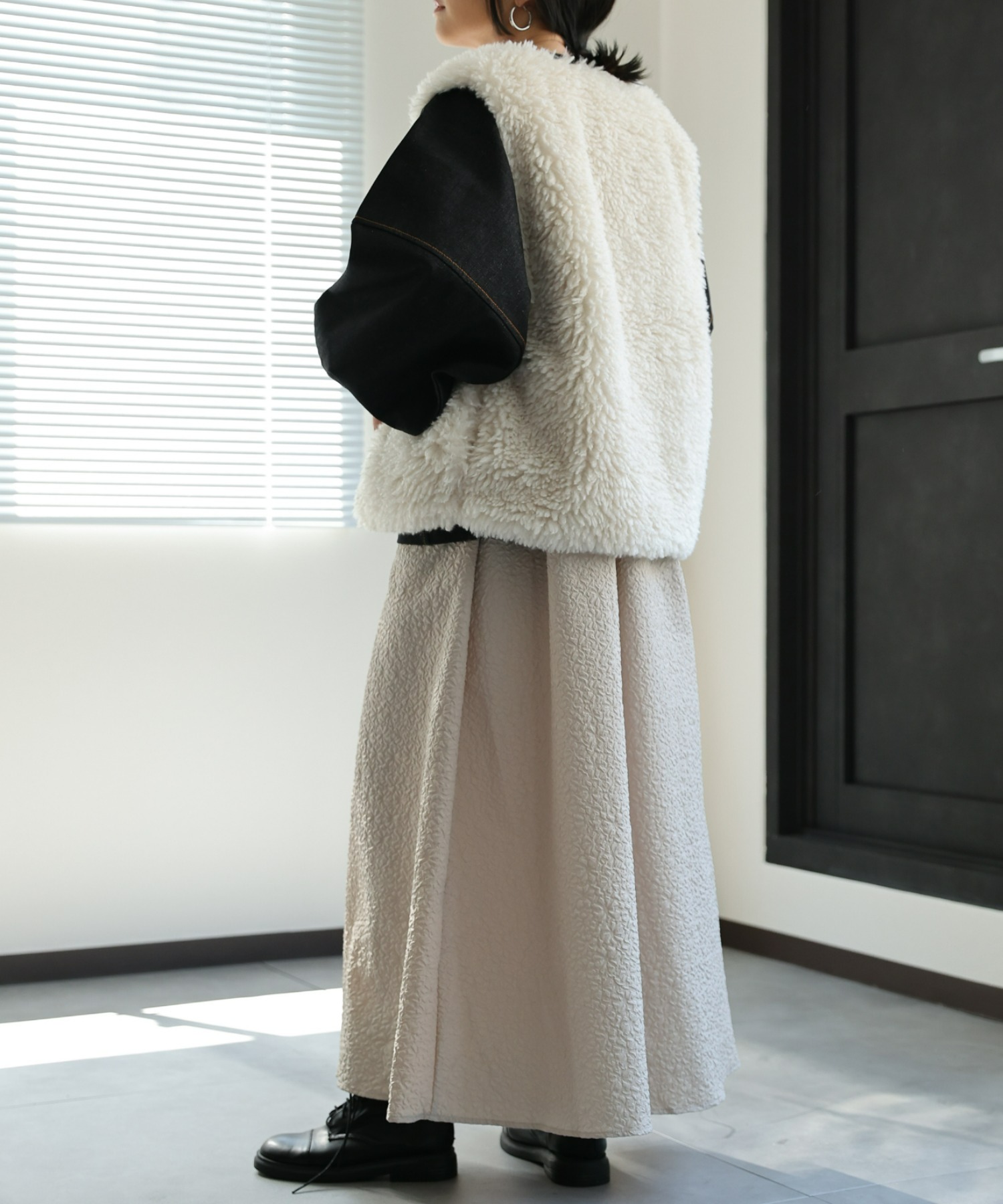 model:162㎝　着用サイズ:FREE