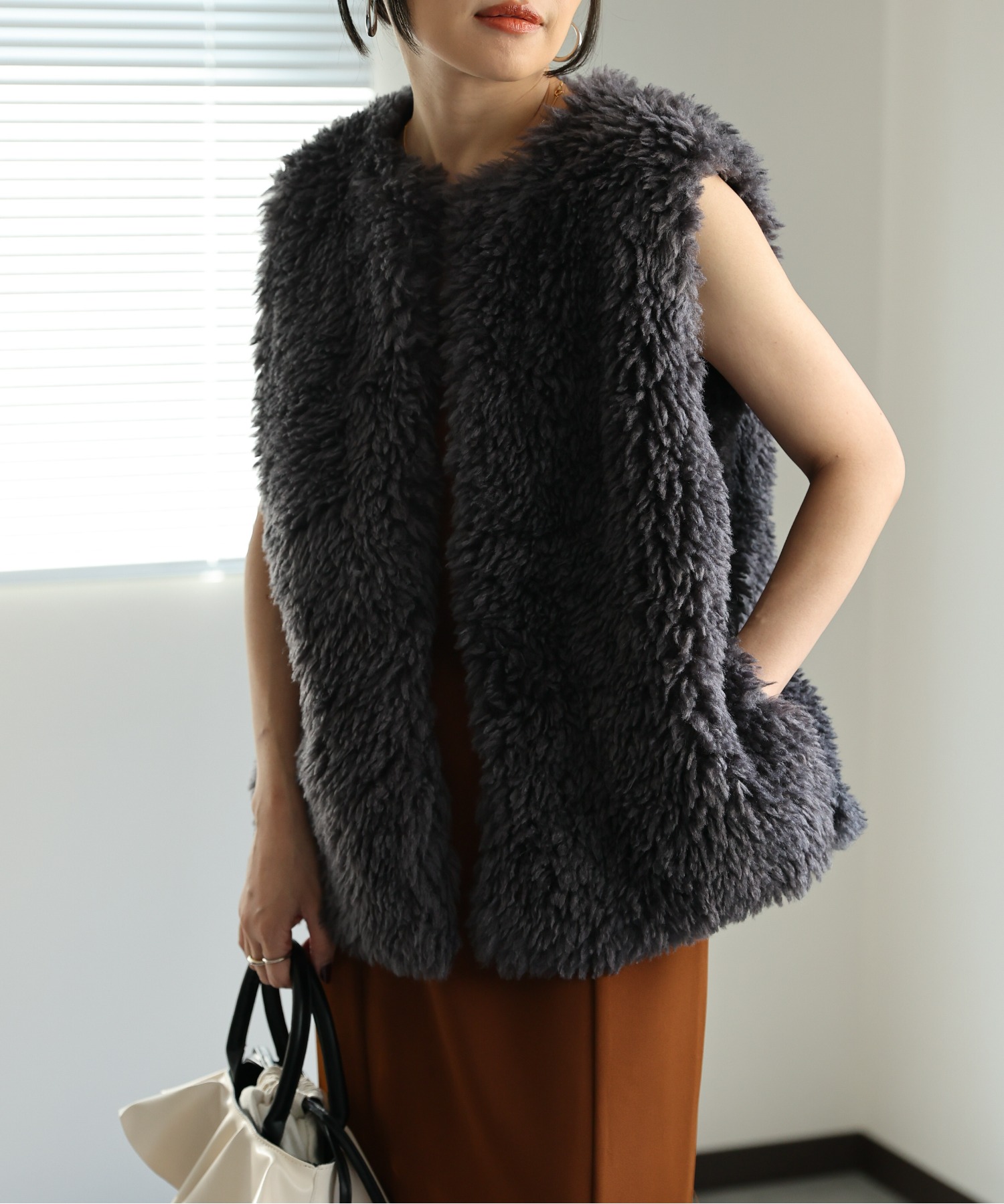 model:162㎝　着用サイズ:FREE