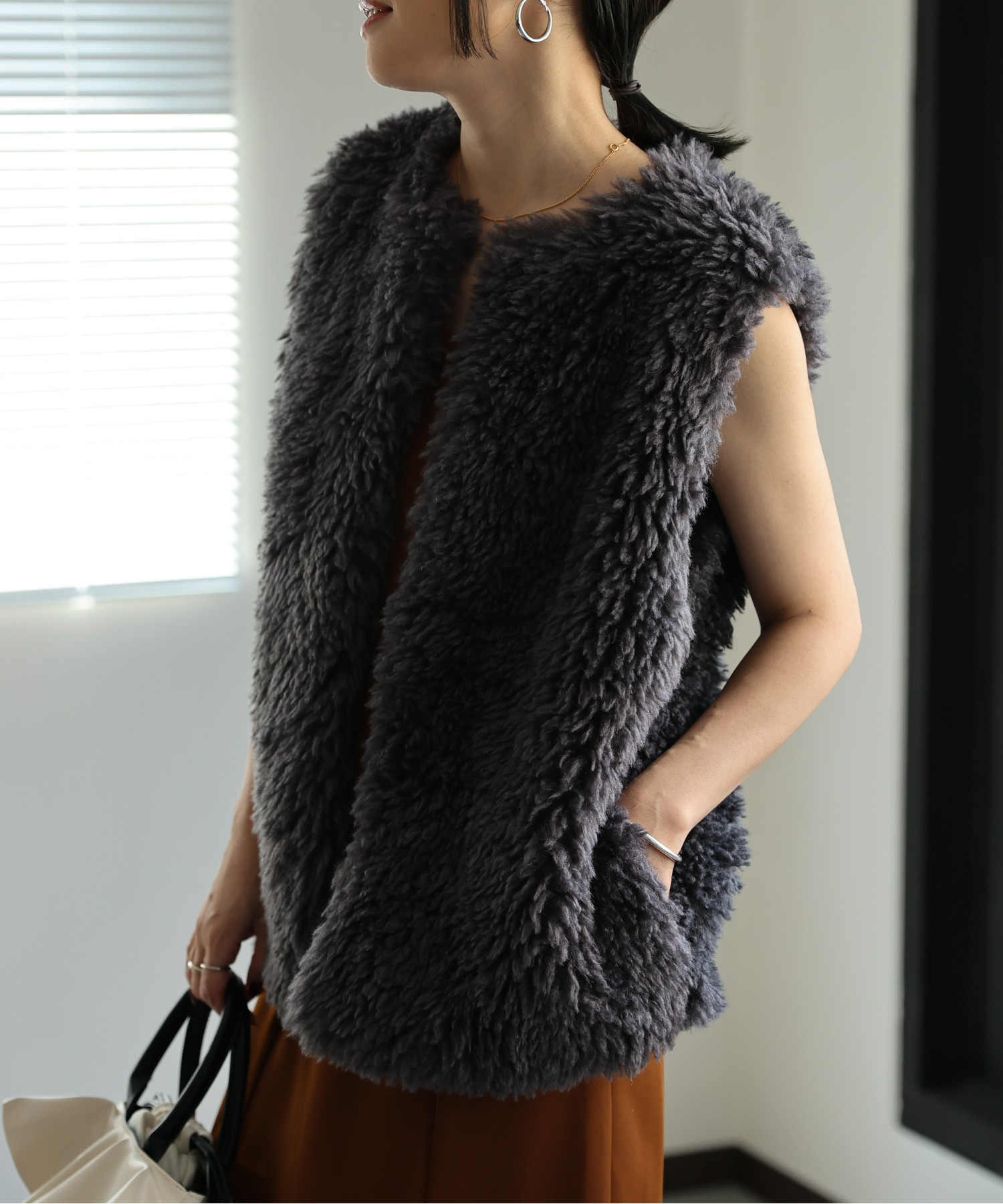 model:162㎝　着用サイズ:FREE