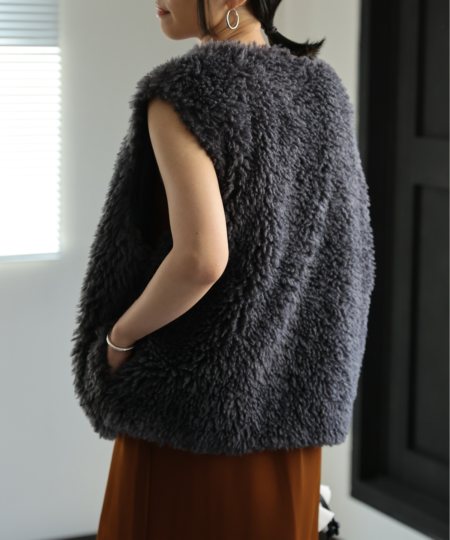 model:162㎝　着用サイズ:FREE
