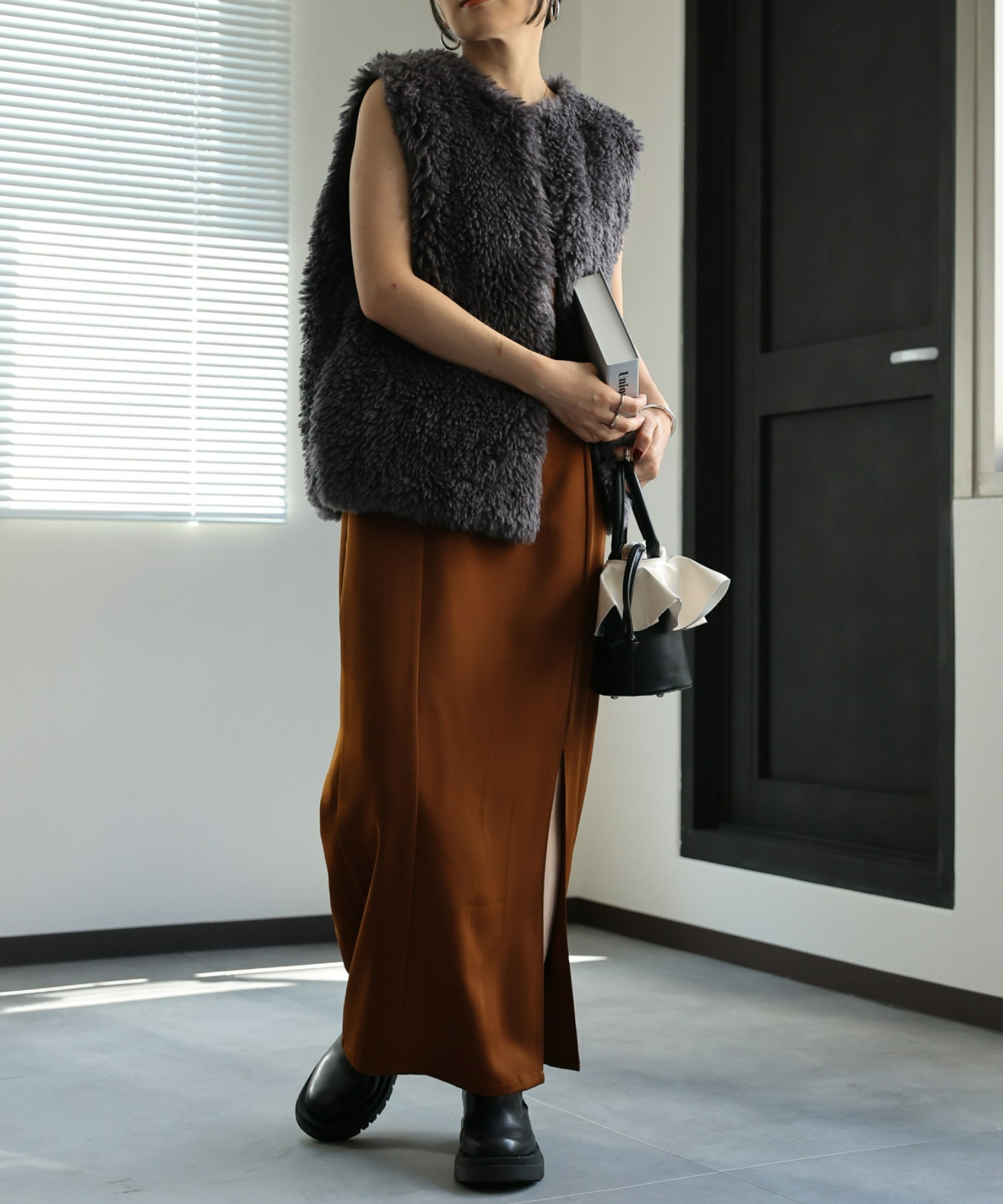 model:162㎝　着用サイズ:FREE