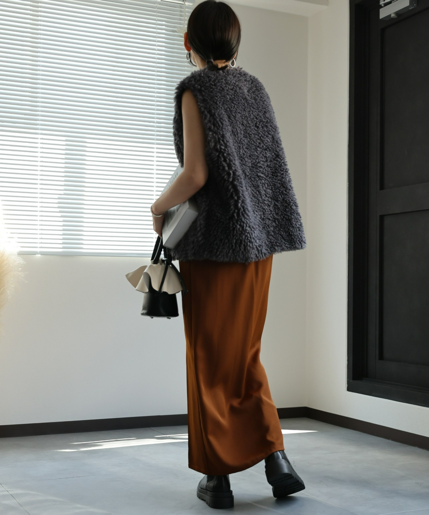 model:162㎝　着用サイズ:FREE