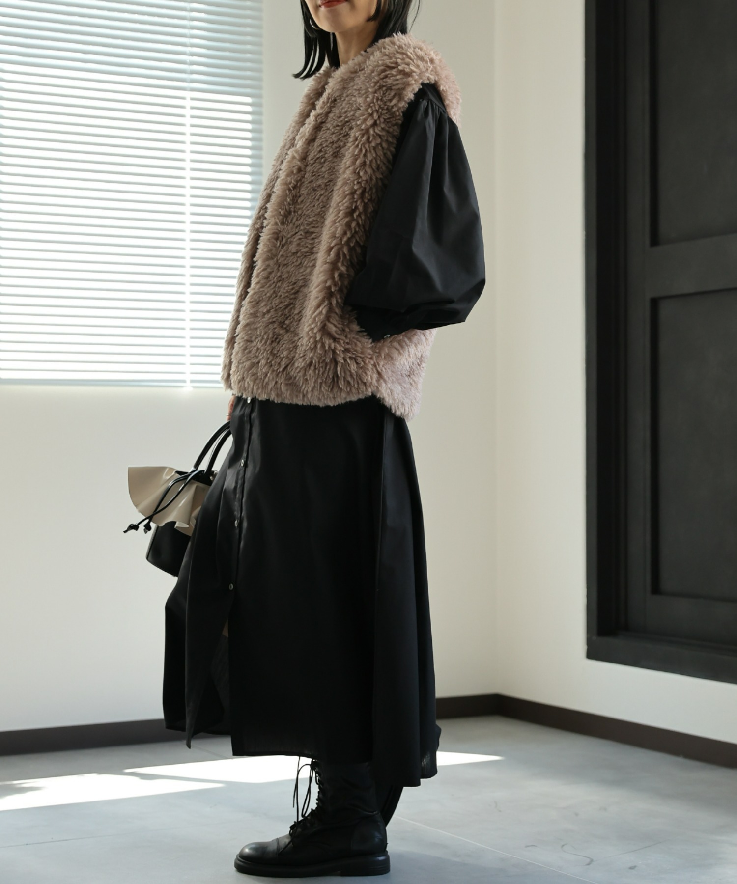 model:162㎝　着用サイズ:FREE