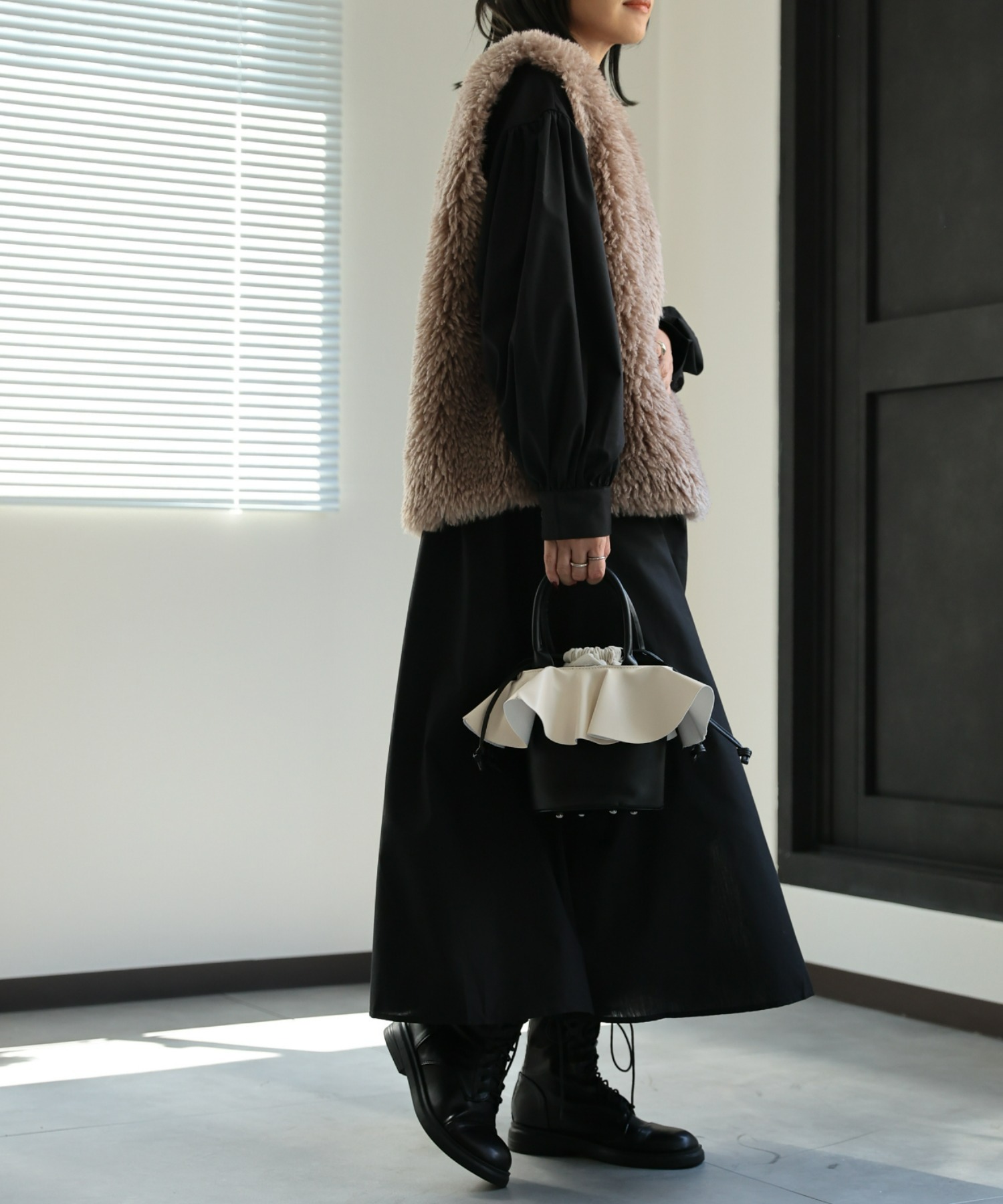 model:162㎝　着用サイズ:FREE