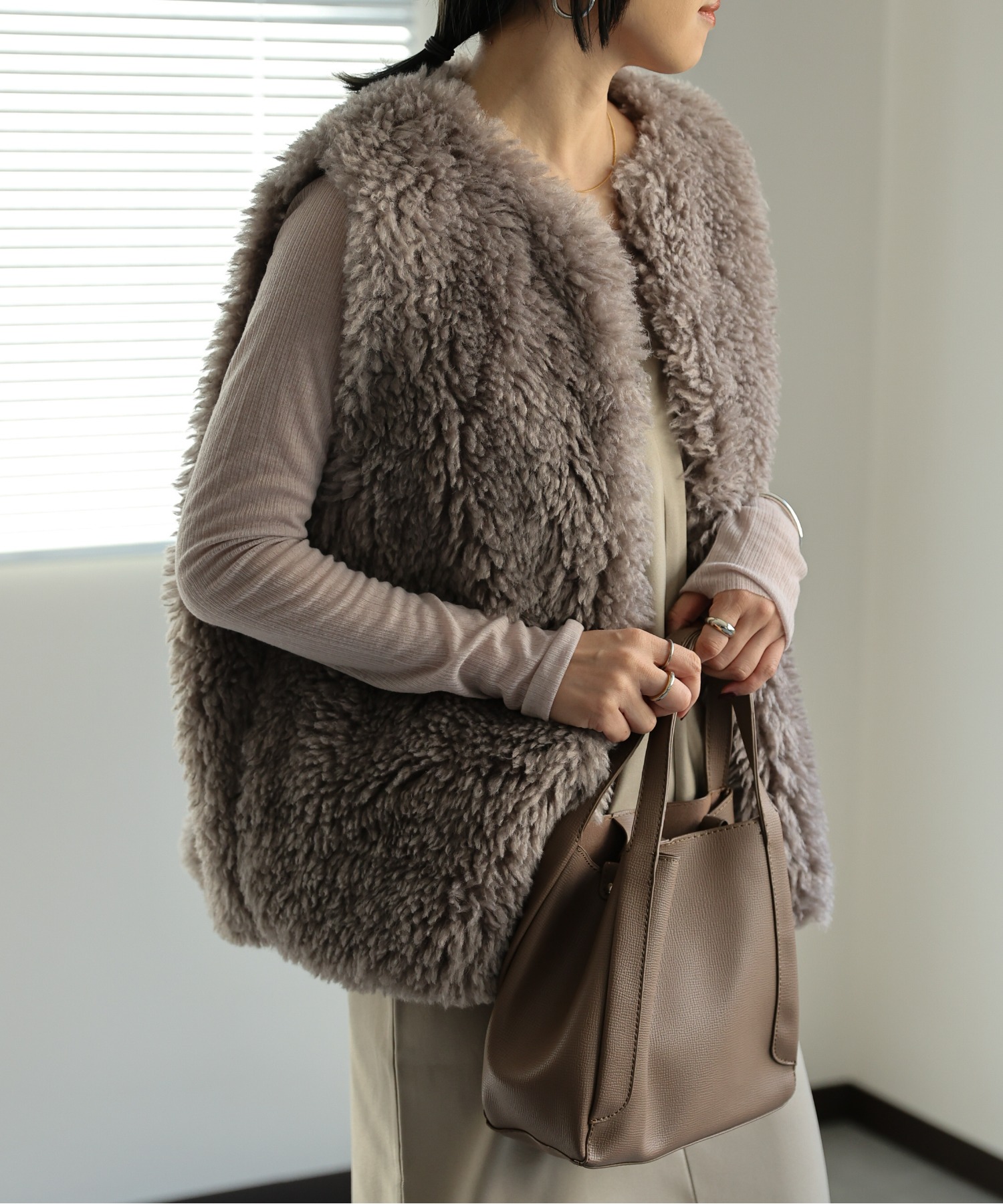 model:162㎝　着用サイズ:FREE