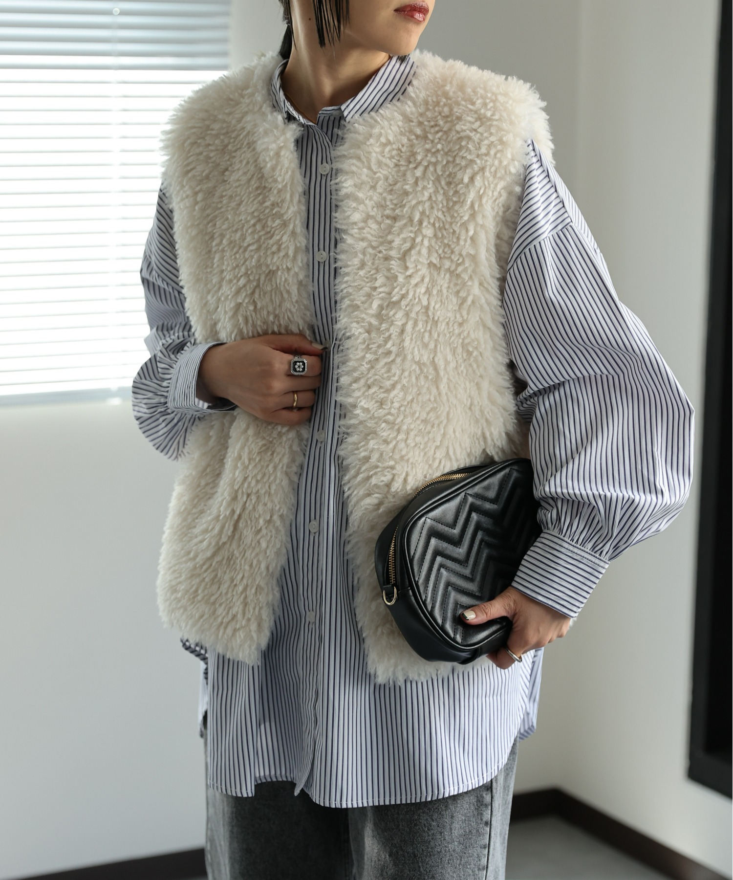 model:162㎝　着用サイズ:FREE