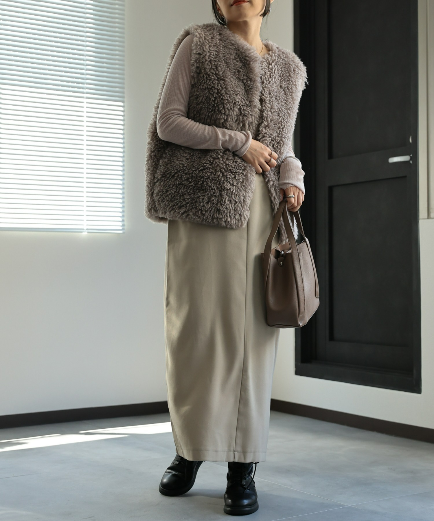 model:162㎝　着用サイズ:FREE