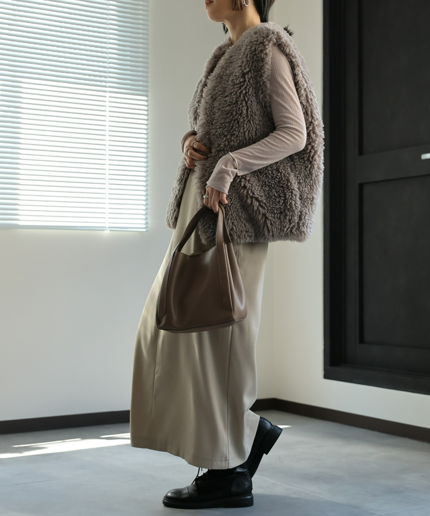 model:162㎝　着用サイズ:FREE