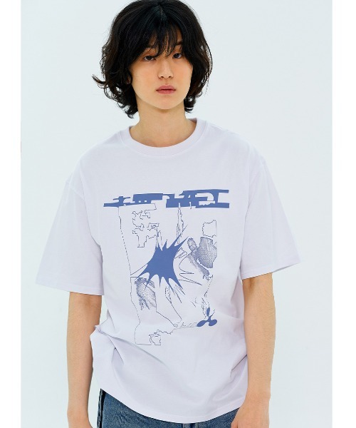 A'GEM/9 × .kom 『NASTY KICK/ナスティー キック』 Bloke Tee/ブローク