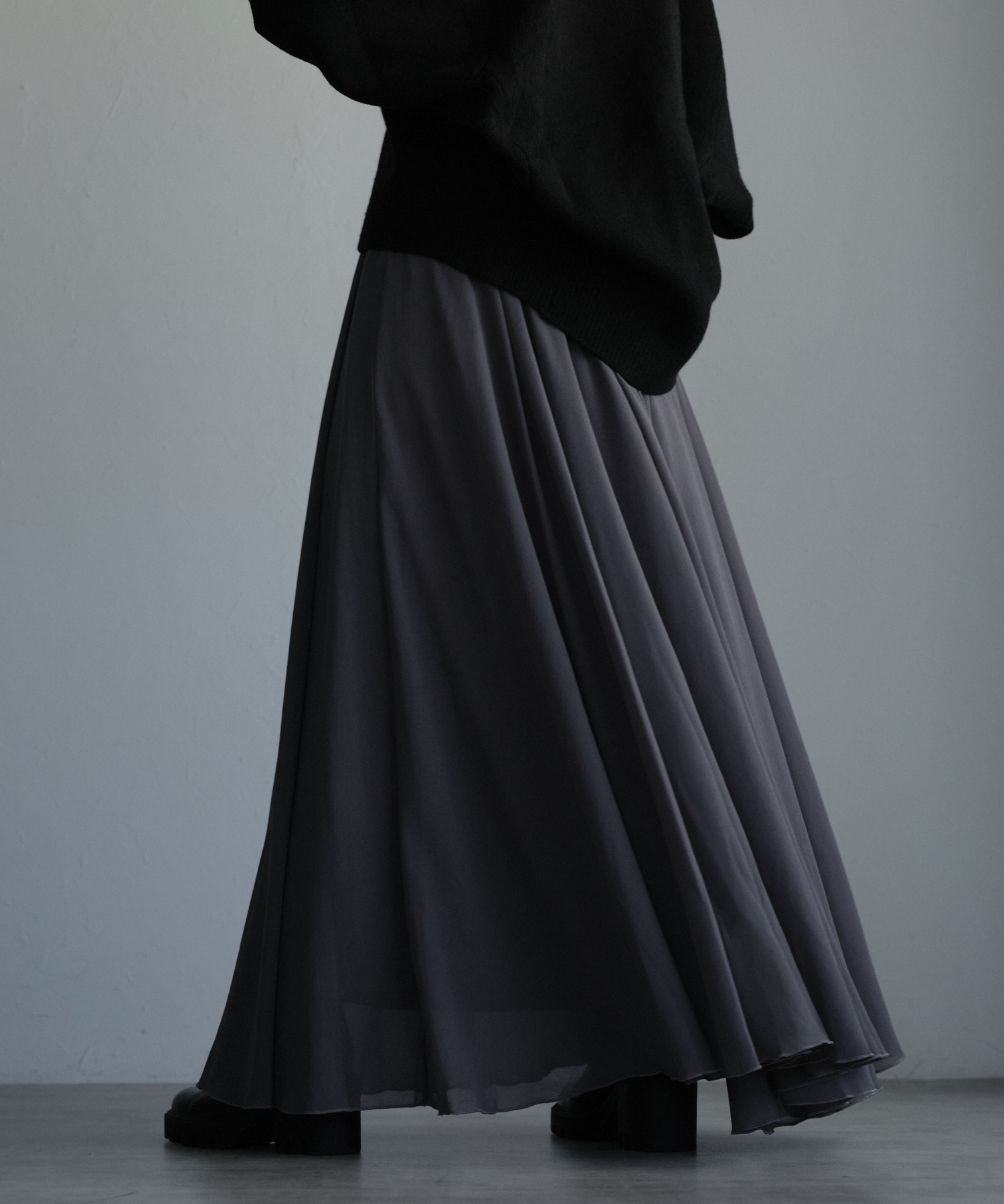 model:163,5㎝　着用サイズ：FREE