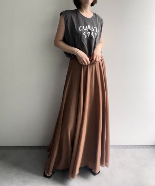 model:162㎝　着用サイズ：FREE
