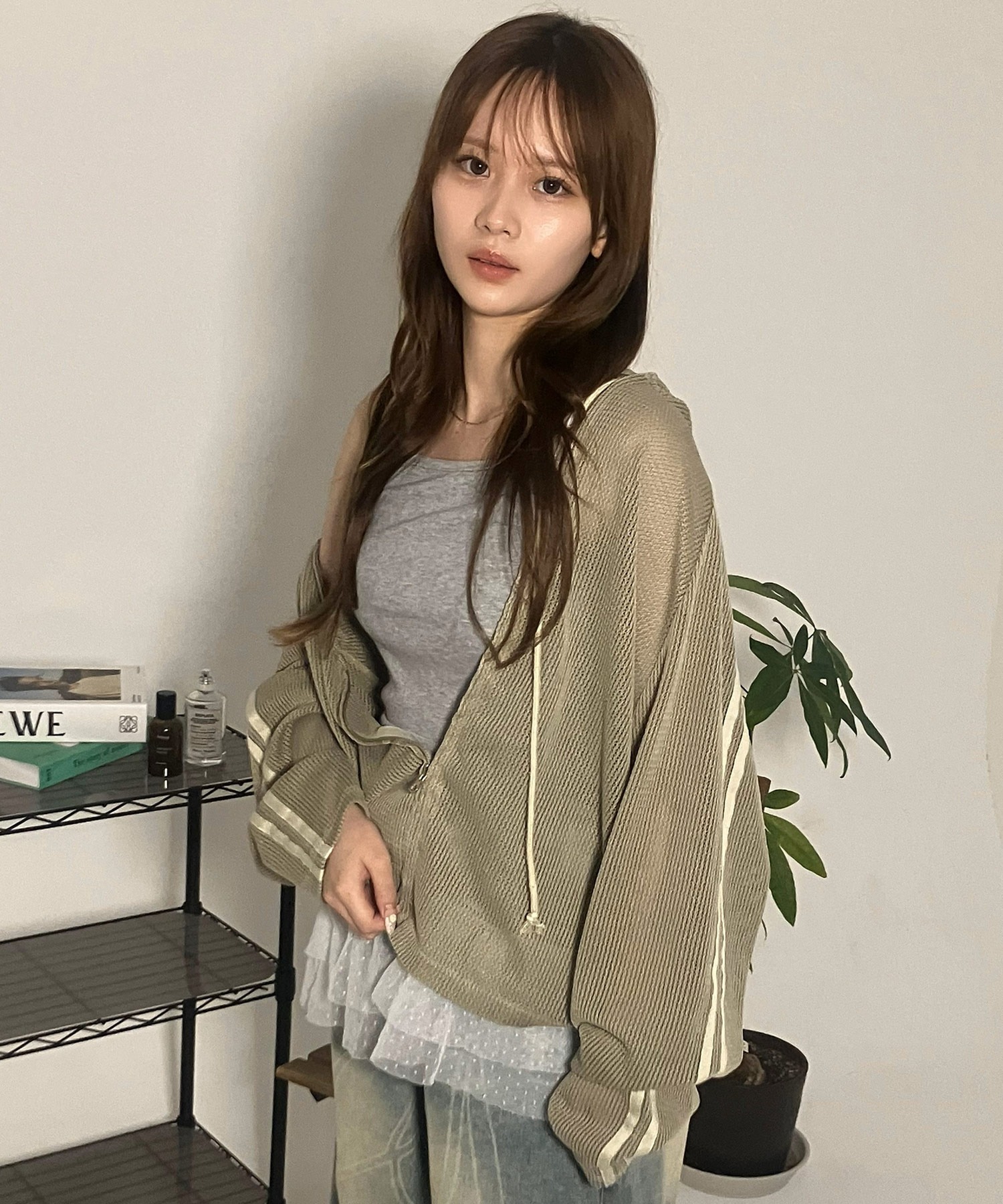 【GLOWNY】韓国人気/新作キャミ ★ RUBY LACE CAMI ★3COLOR A'GEM/9 × .kom 『.KOM/ドットケーオーエム』 レース