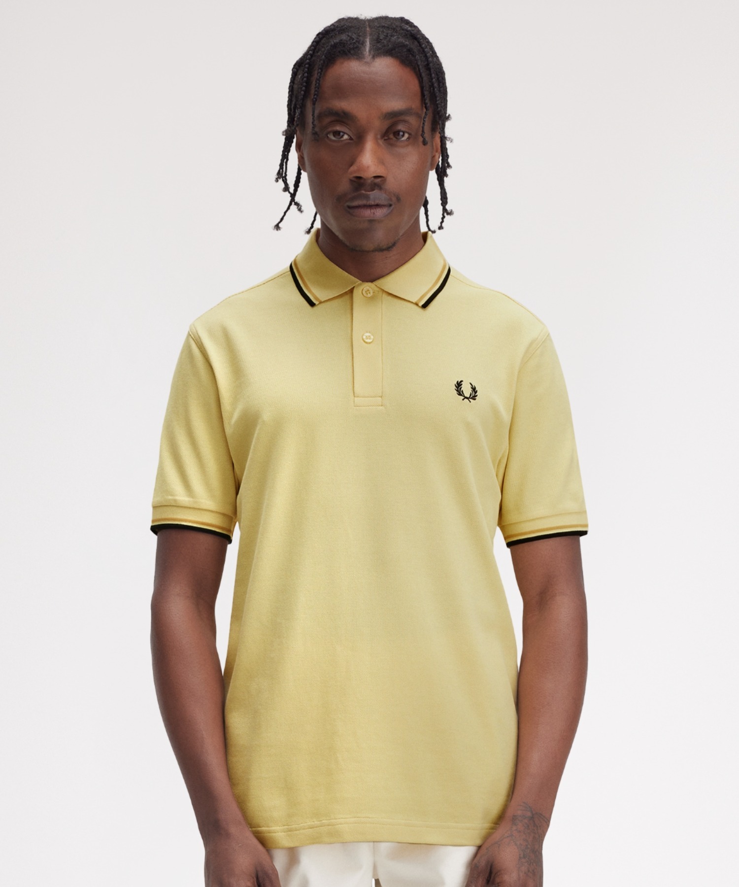 The Fred Perry Shirt - M3600 オートミール The Fred Perry Shirt