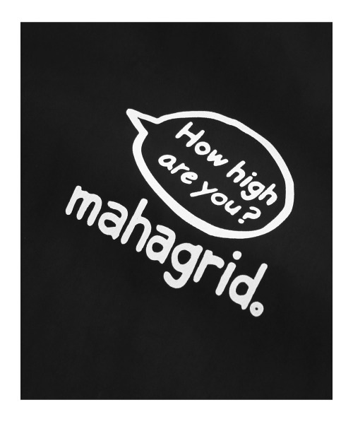 A'GEM/9 × .kom『mahagrid/マハグリッド』SHROOMS COACH JACKET/バック