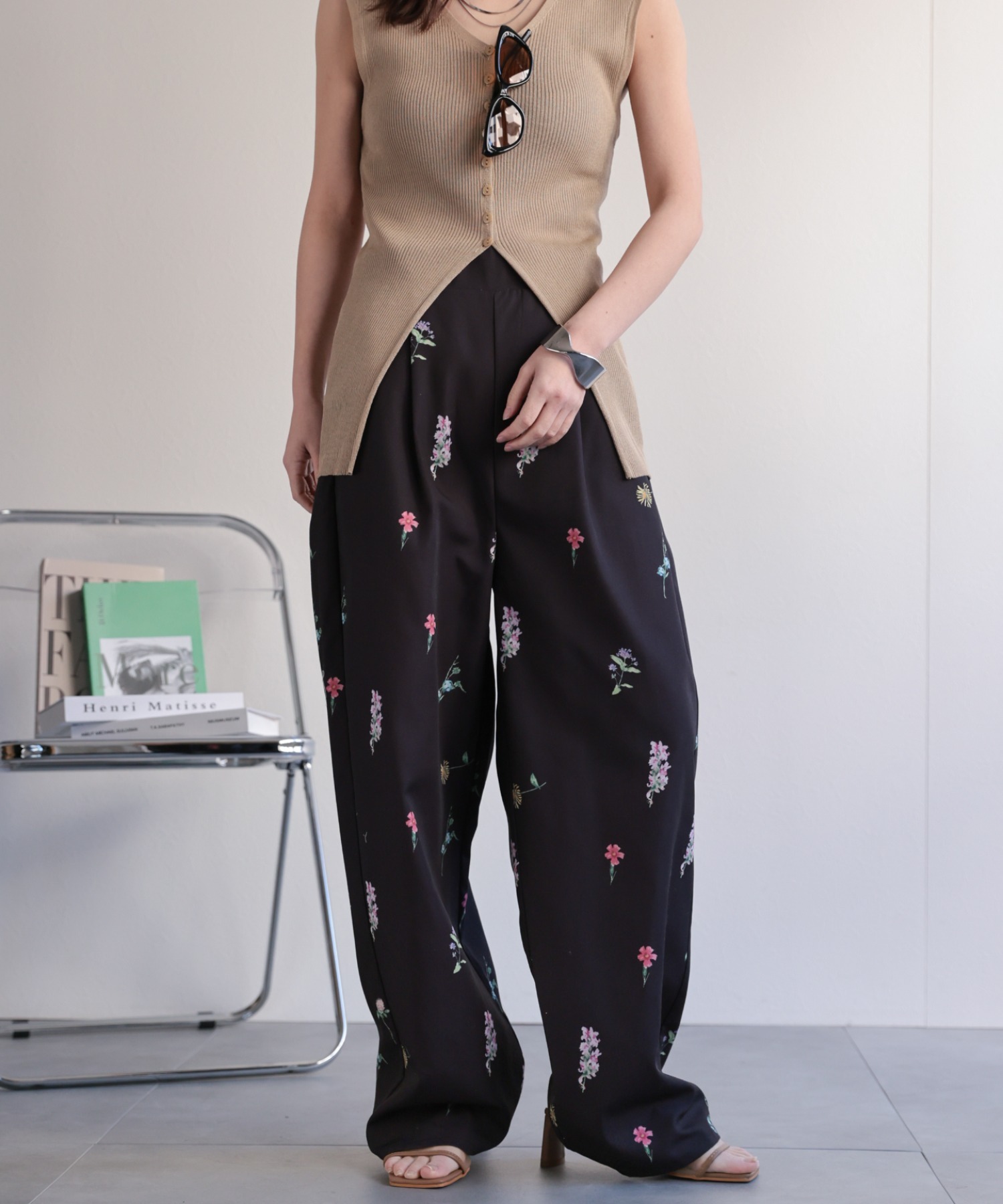 model：156cm 着用サイズ：FREE