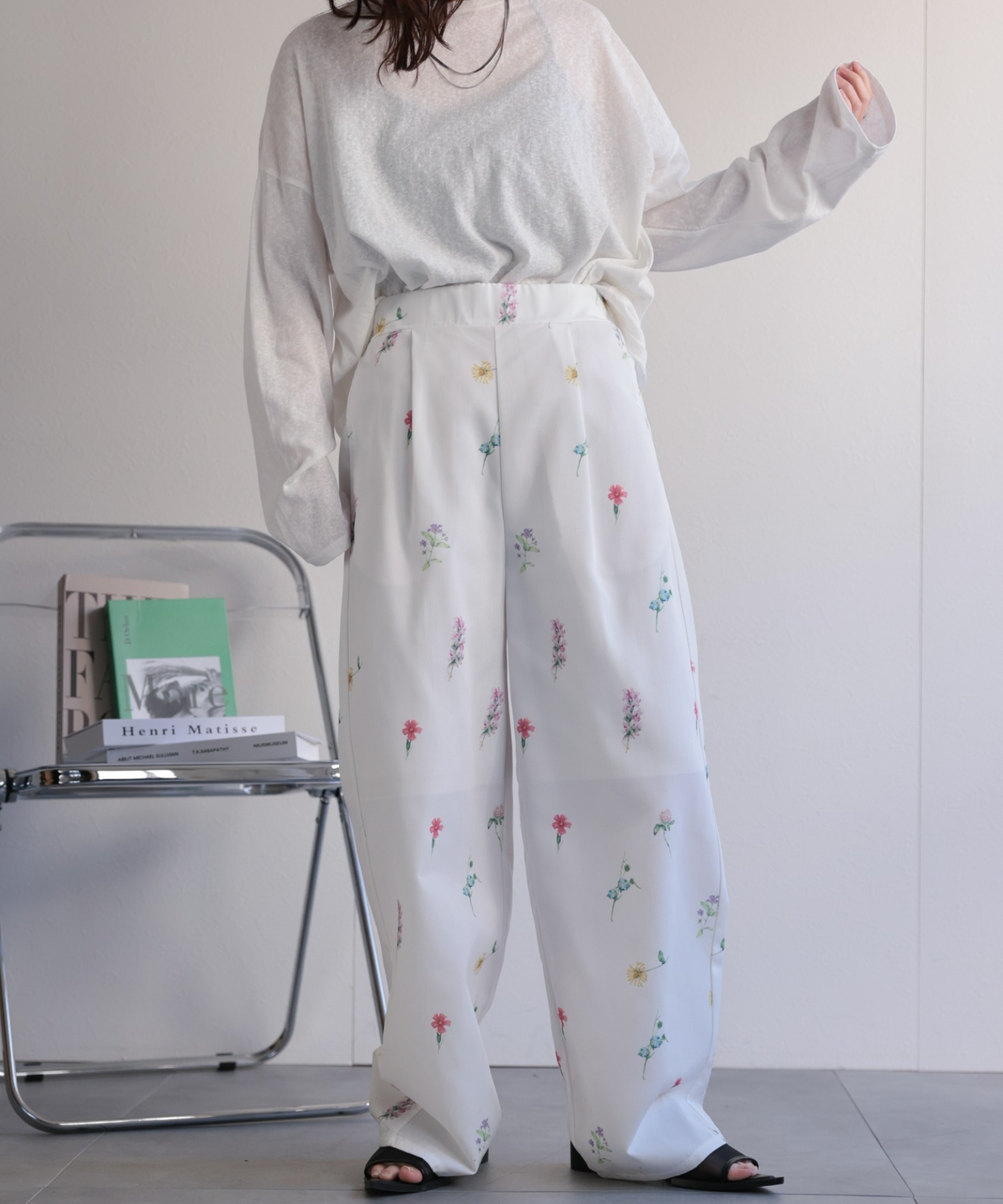 model：156cm 着用サイズ：FREE