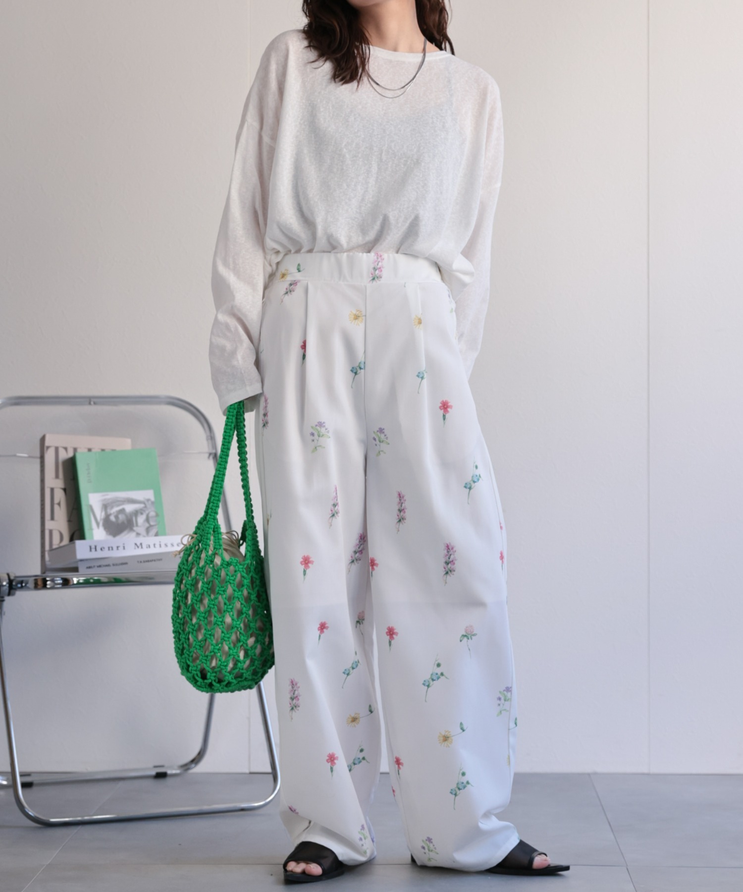 model：156cm 着用サイズ：FREE