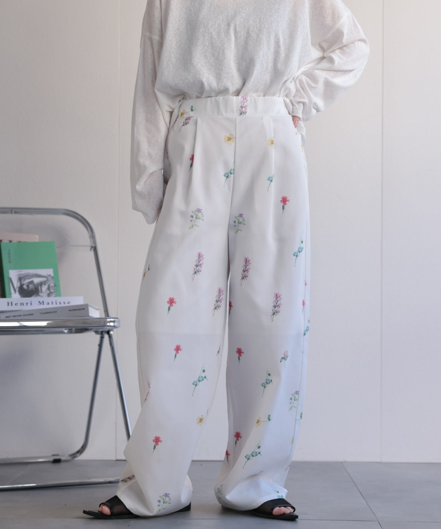 model：156cm 着用サイズ：FREE
