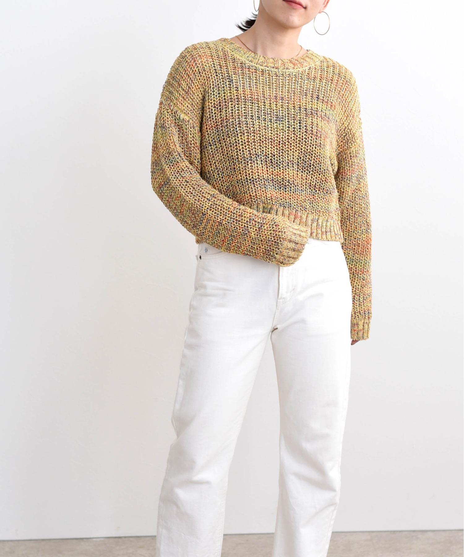 ミックスカラーニットトップス Lhelbie Eimee Law Lhelbie 公式オンラインストア