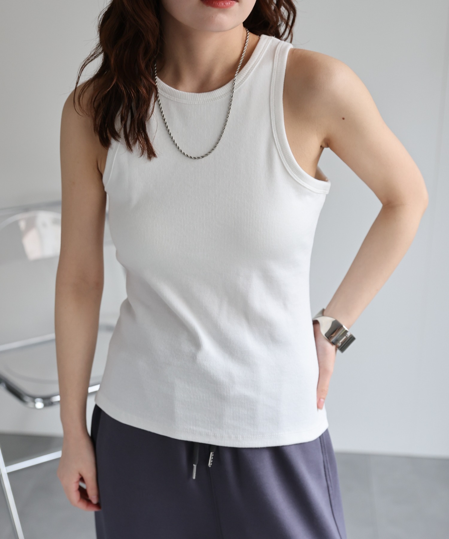 model：156cm 着用サイズ：FREE