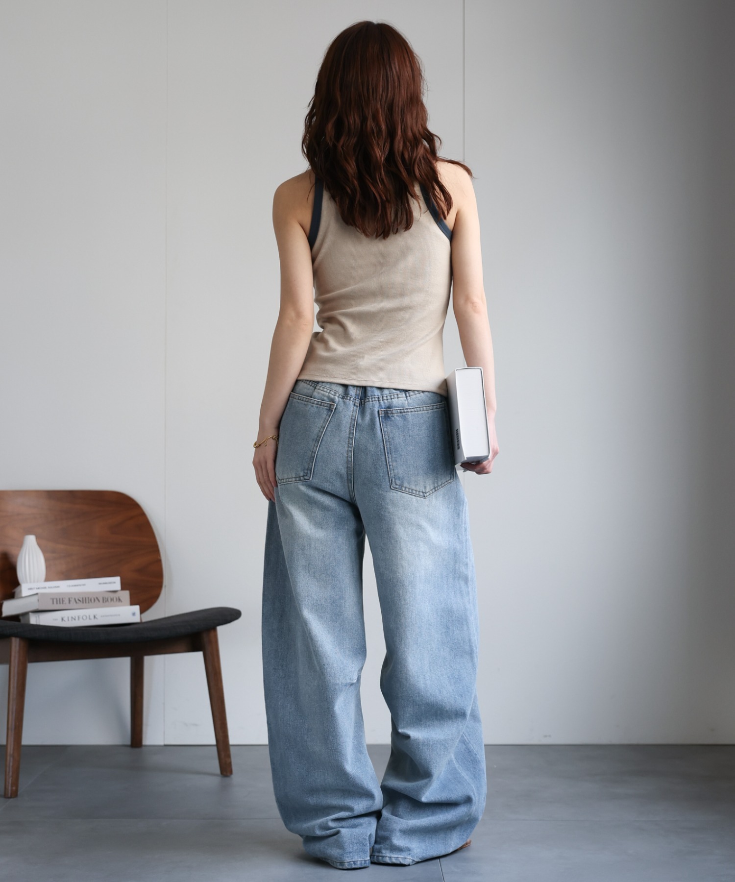 model：156cm 着用サイズ：FREE