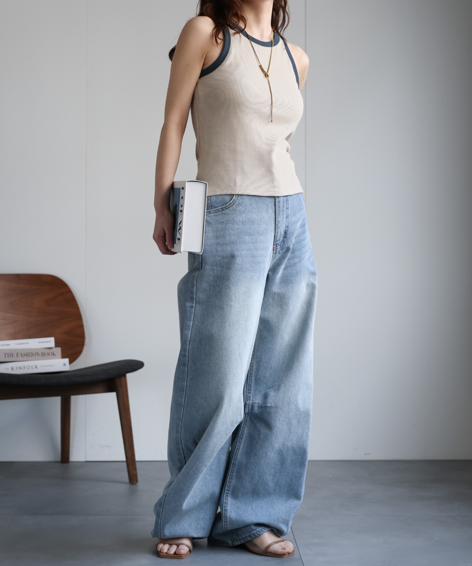 model：156cm 着用サイズ：FREE
