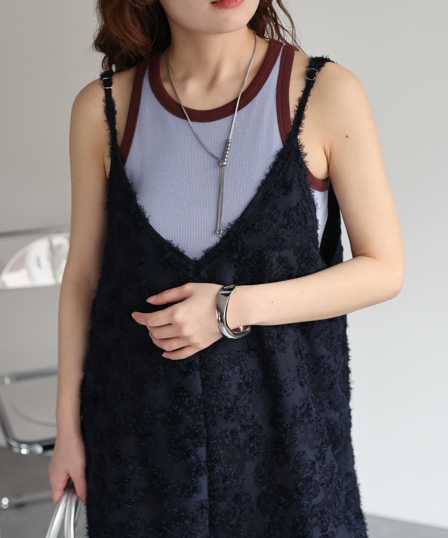 model：156cm 着用サイズ：FREE