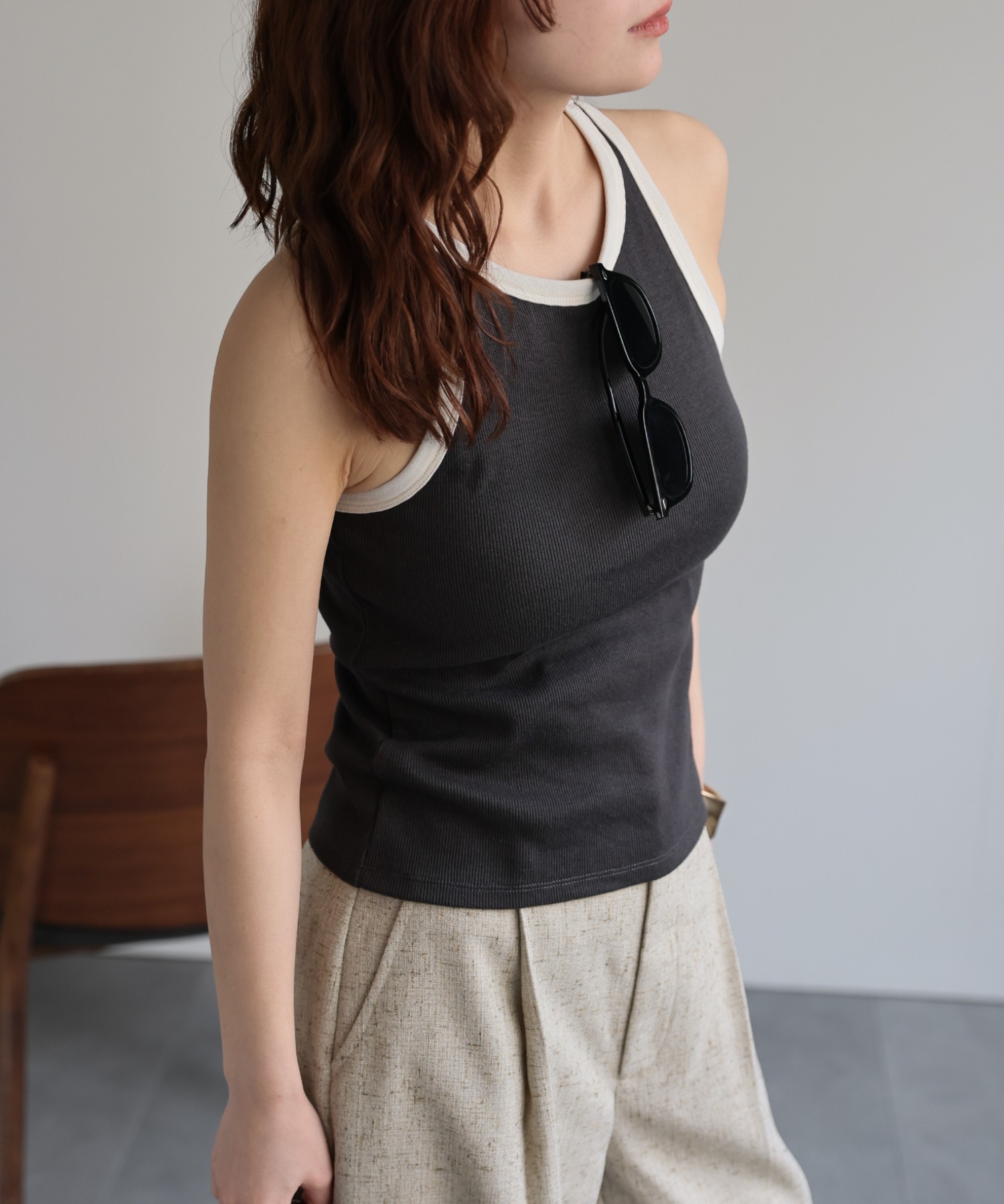 model：156cm 着用サイズ：FREE