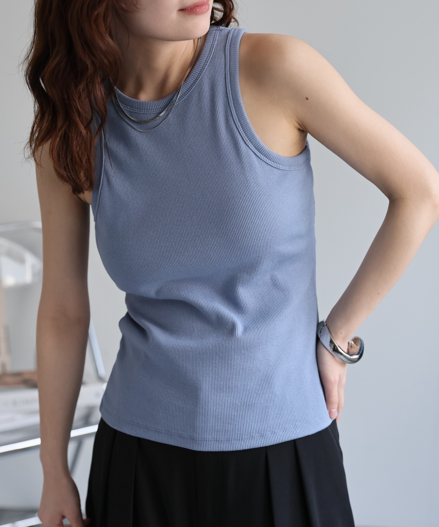 model：156cm 着用サイズ：FREE