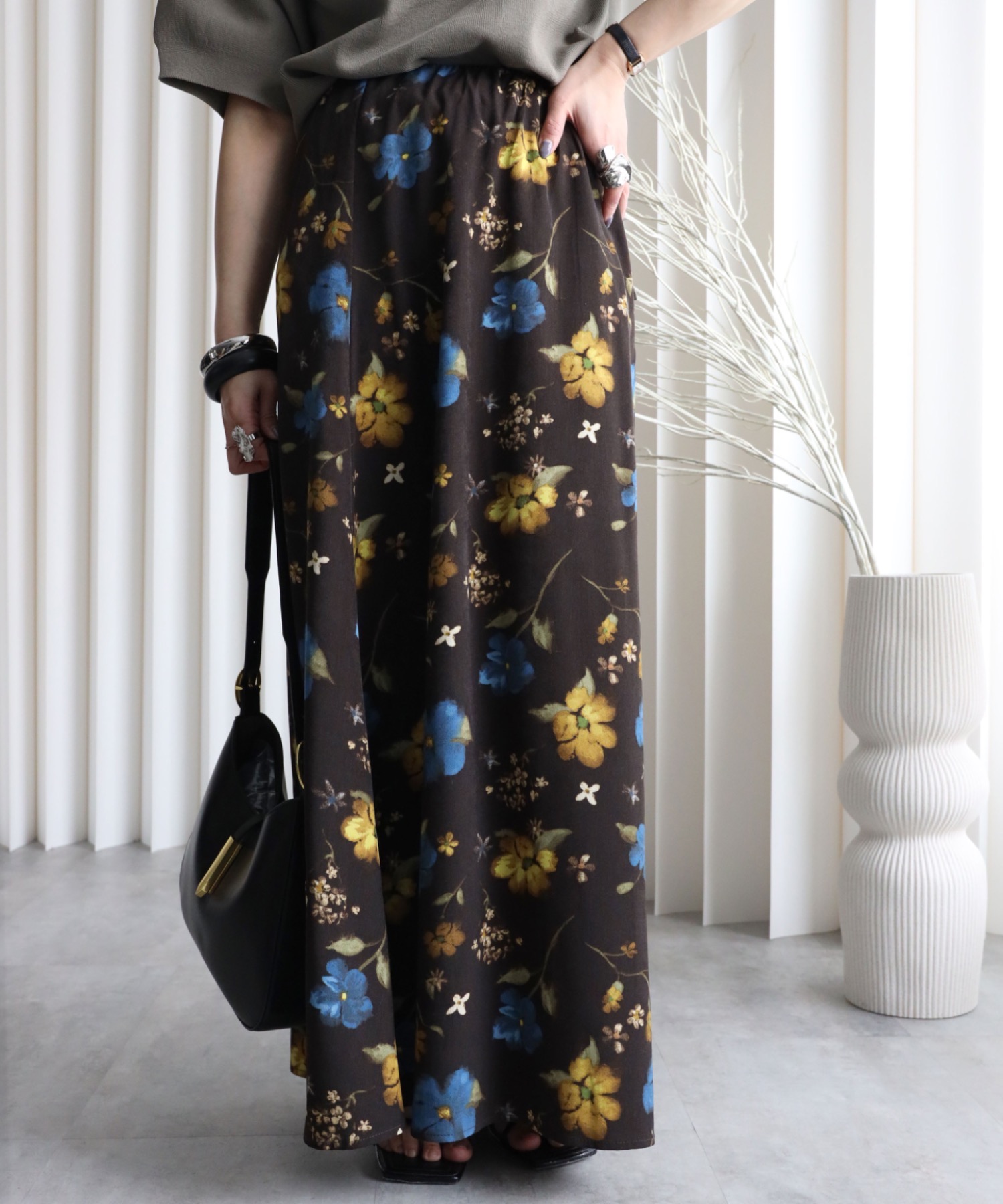 model：155cm. 着用サイズ：FREE