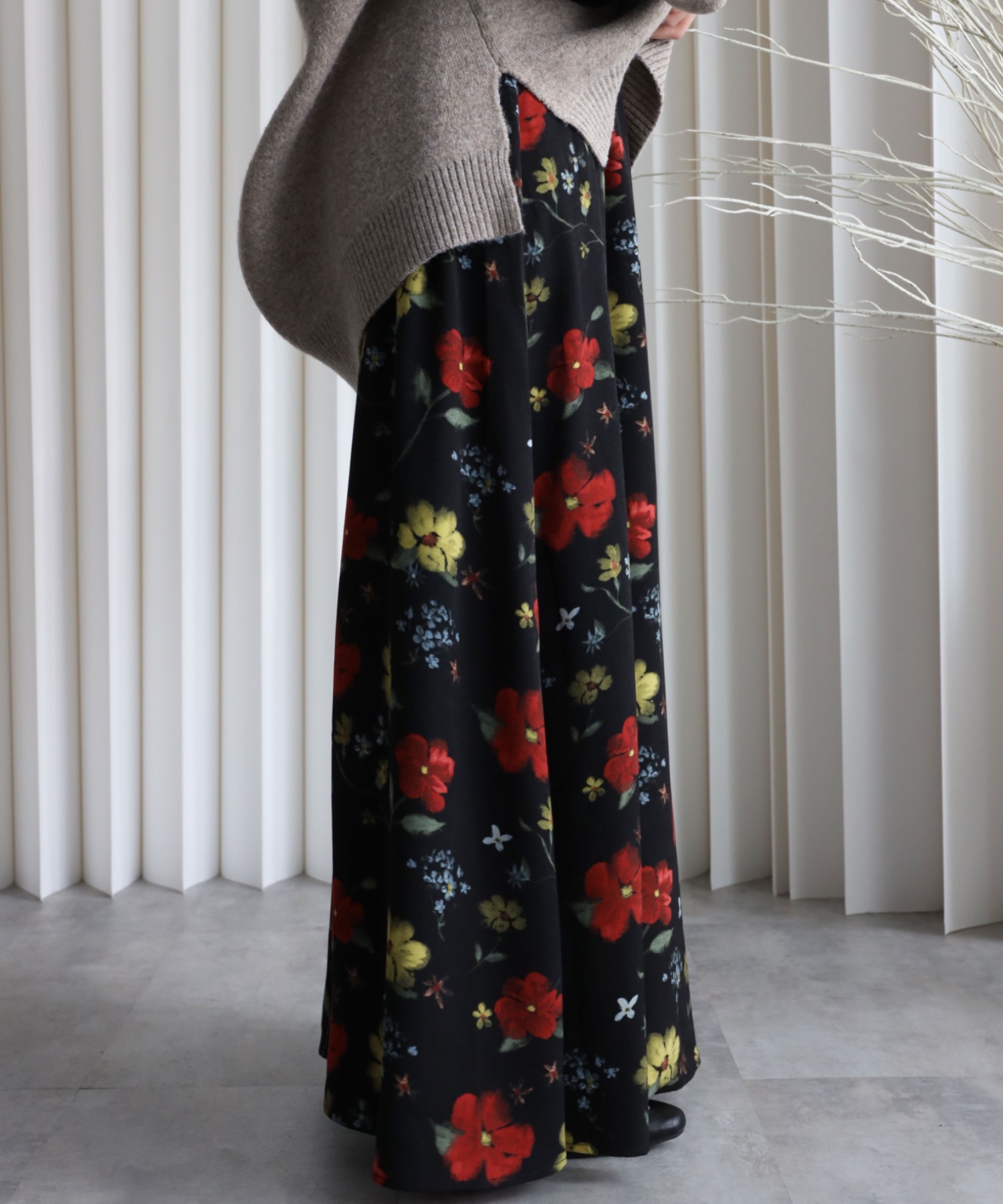 model：164cm. 着用サイズ：FREE