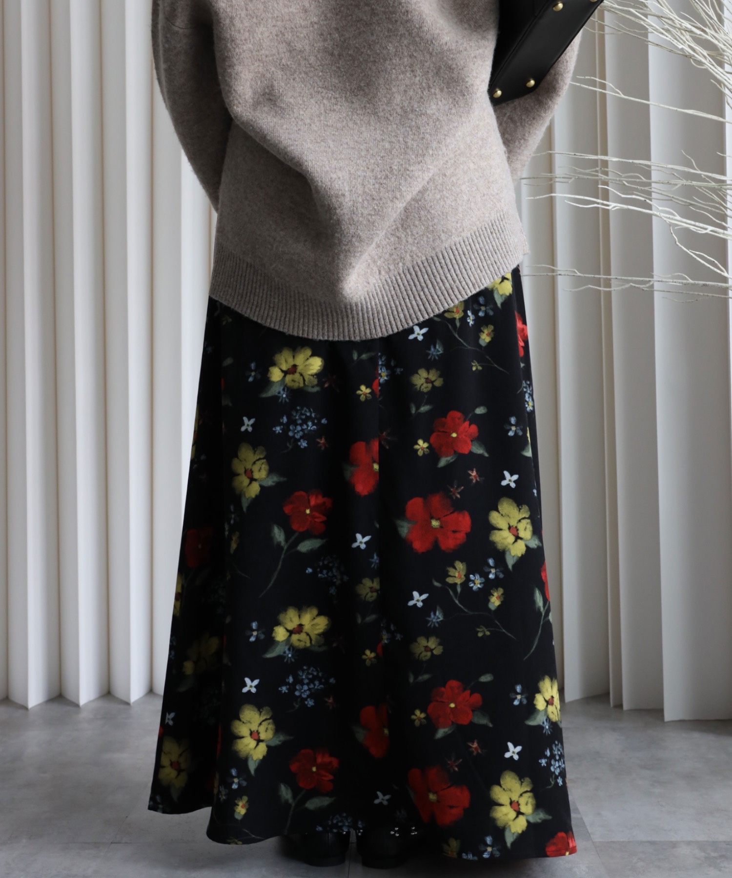 model：164cm. 着用サイズ：FREE