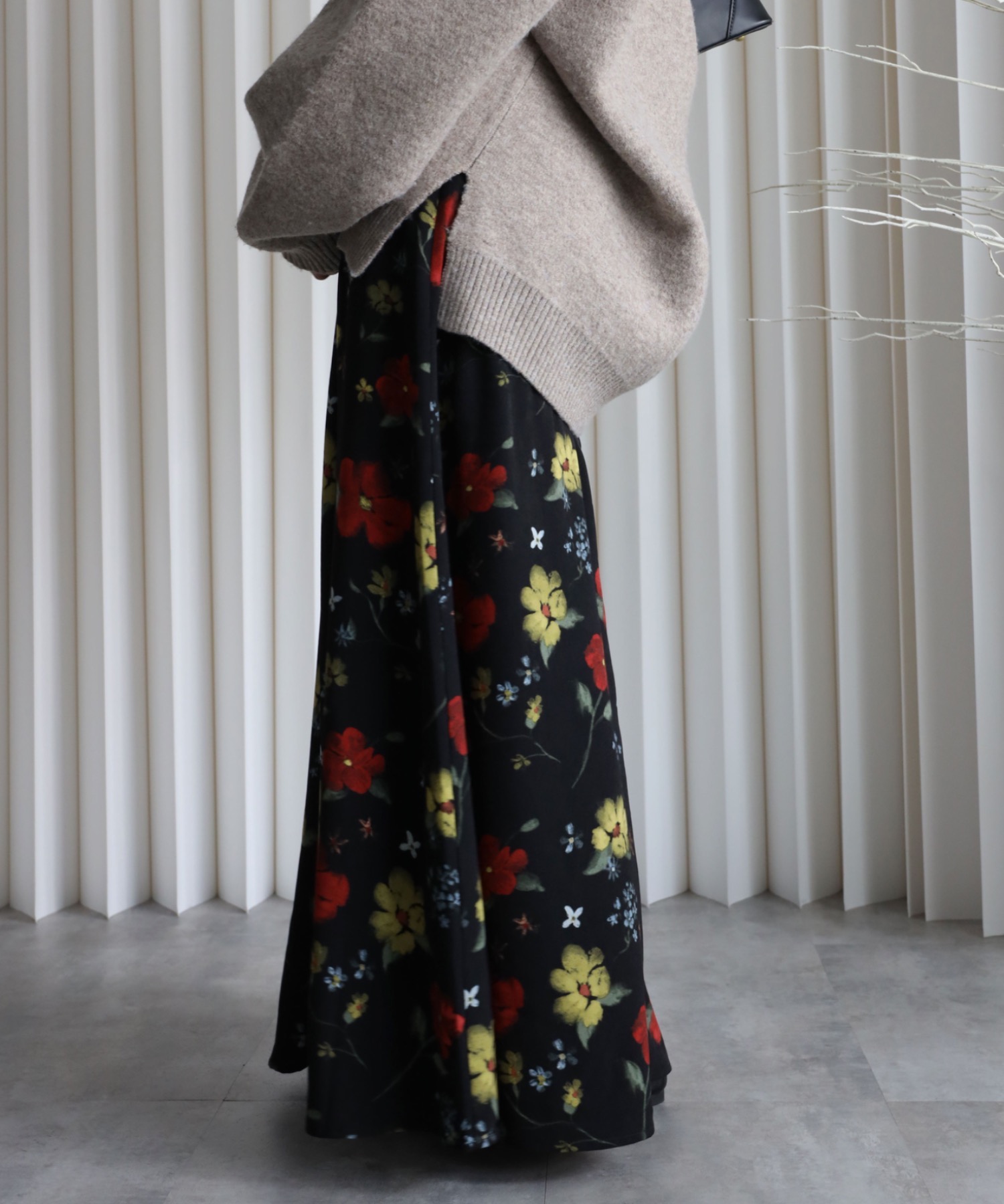 model：164cm. 着用サイズ：FREE
