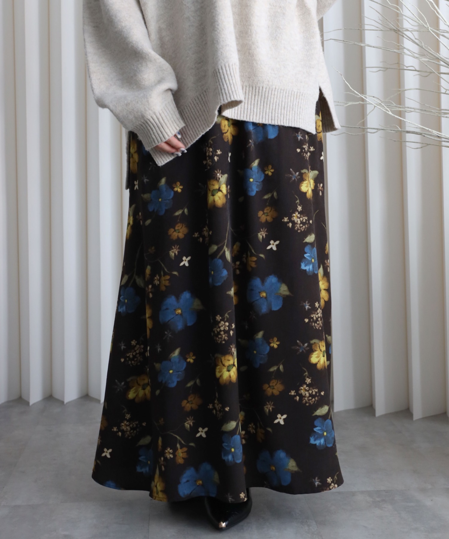 model：164cm. 着用サイズ：FREE