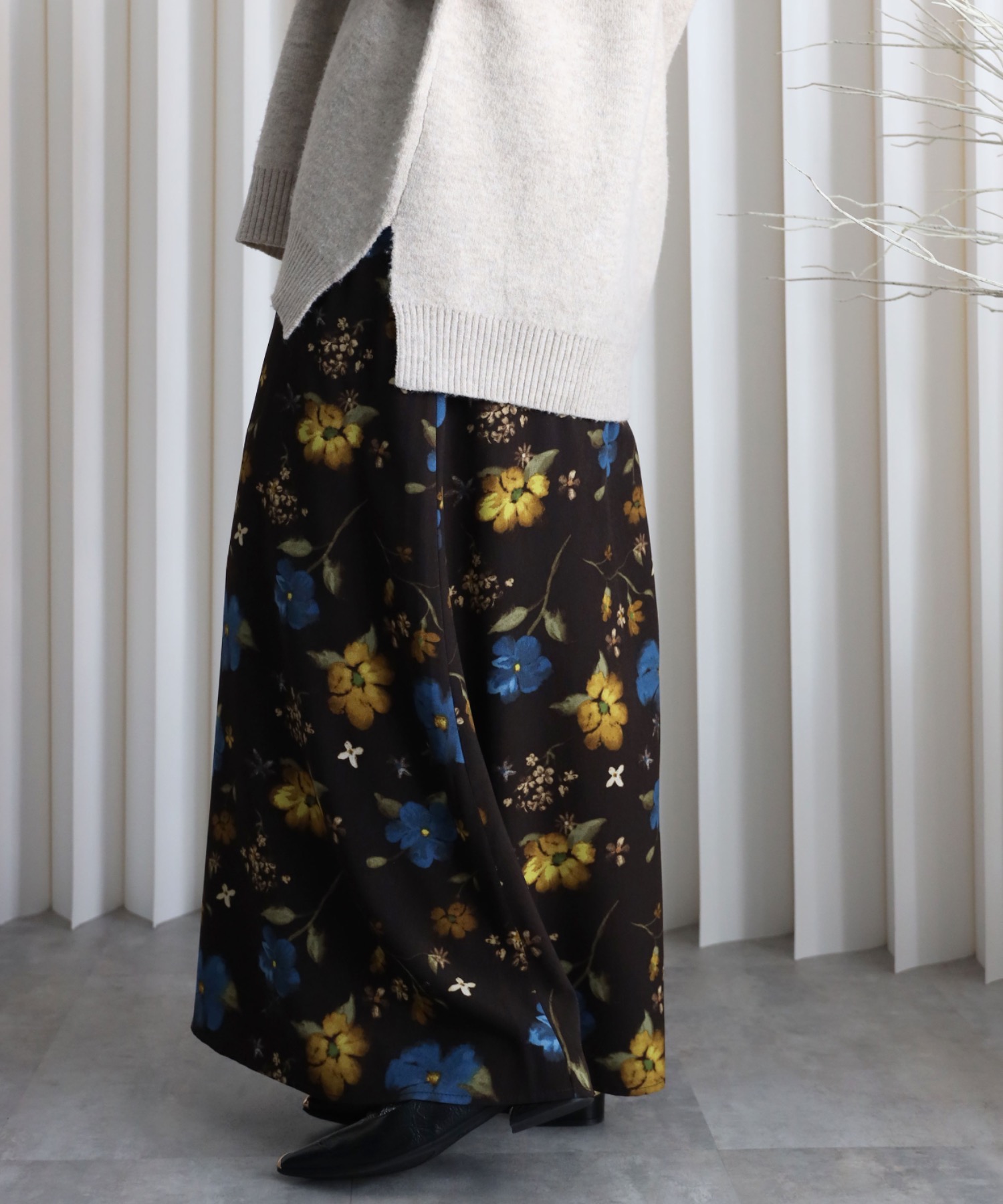 model：164cm. 着用サイズ：FREE