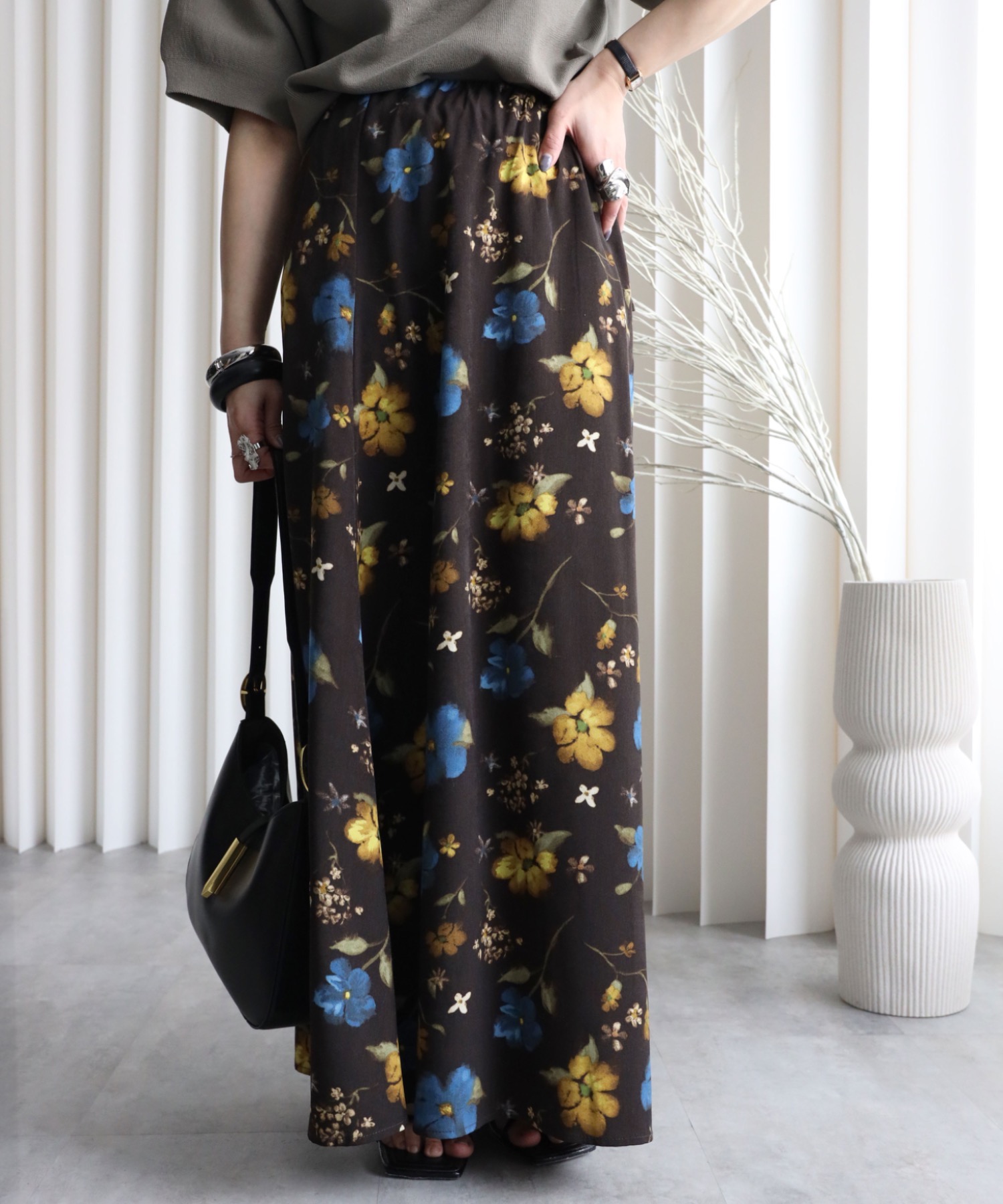 model：155cm. 着用サイズ：FREE