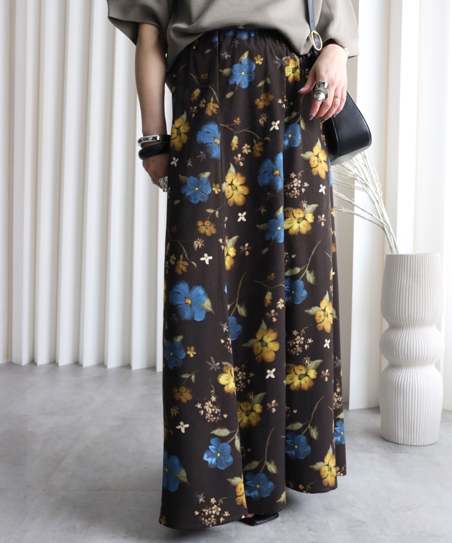model：155cm. 着用サイズ：FREE