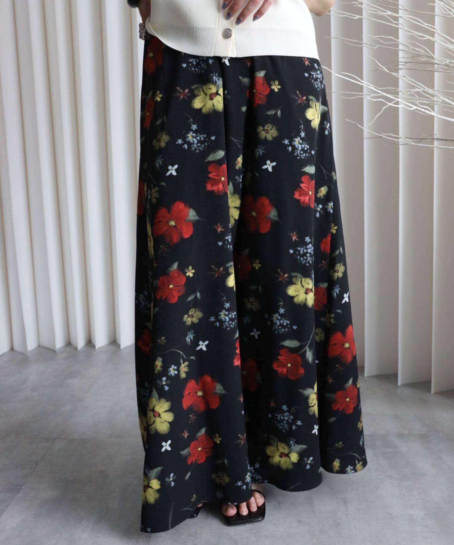 model：155cm. 着用サイズ：FREE