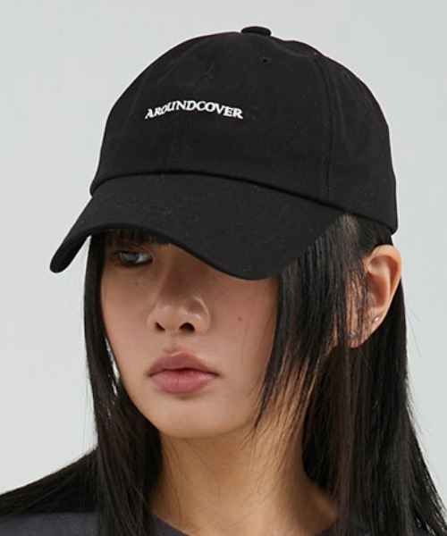 A'GEM/9 × .kom 『ACOVER/オコボ』 lettering logo ball cap