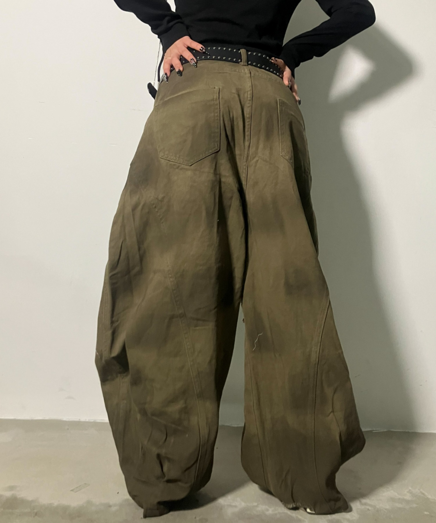A'GEM/9 × .kom 『.KOM/ドットケーオーエム』 Camo Distressed Cargo