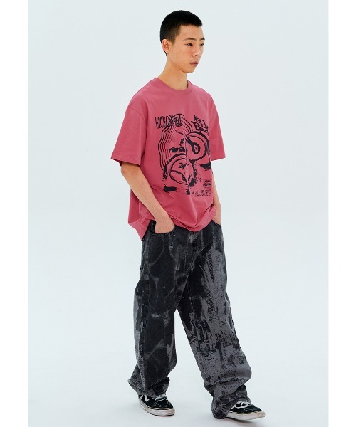 A'GEM/9 × .kom 『NASTY KICK/ナスティー キック』 Macrocosm Tee