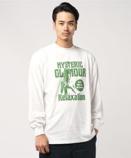 RELAXATIONリブ付Tシャツ