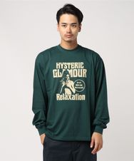 RELAXATIONリブ付Tシャツ