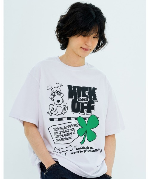 A'GEM/9 × .kom 『NASTY KICK/ナスティー キック』 Cookie-Luckie Tee