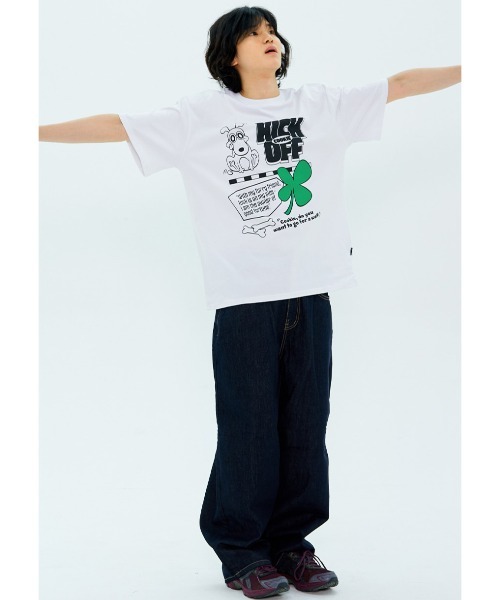 Keekee☆　その他の方のご購入不可です。 A'GEM/9 × .kom 『NASTY KICK/ナスティー キック』 Cookie-Luckie Tee