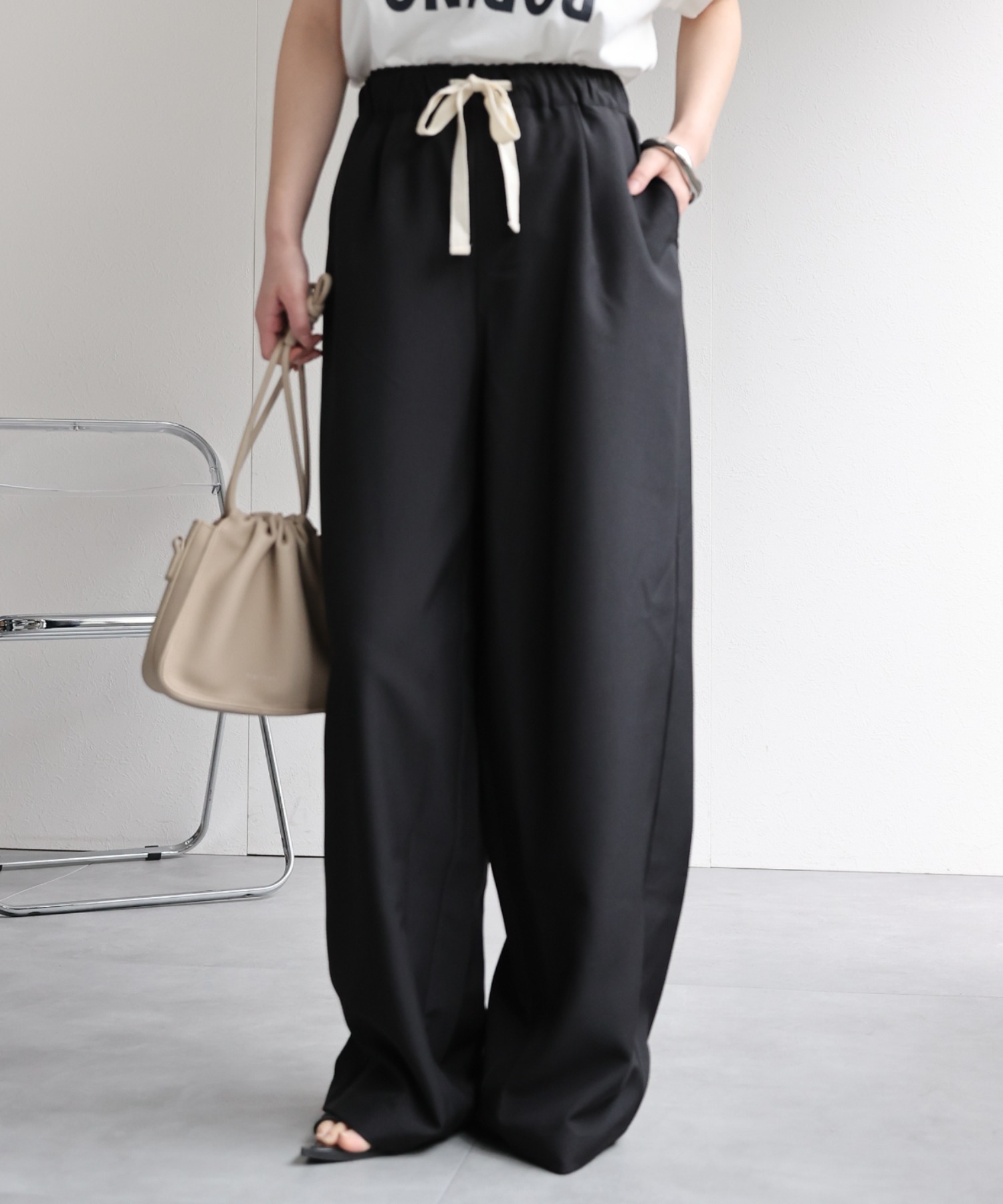 model：156cm 着用サイズ：FREE