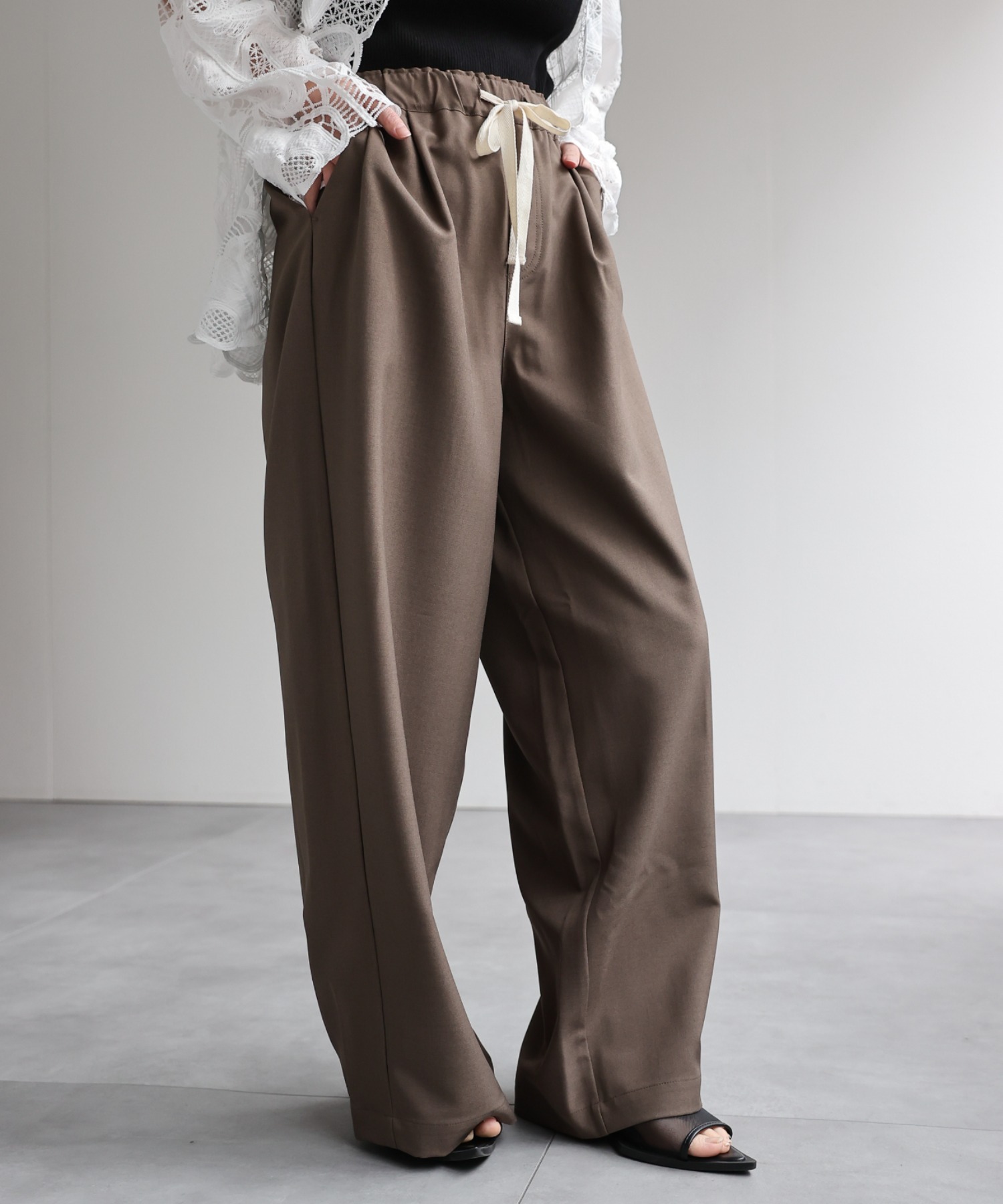 model：156cm 着用サイズ：FREE