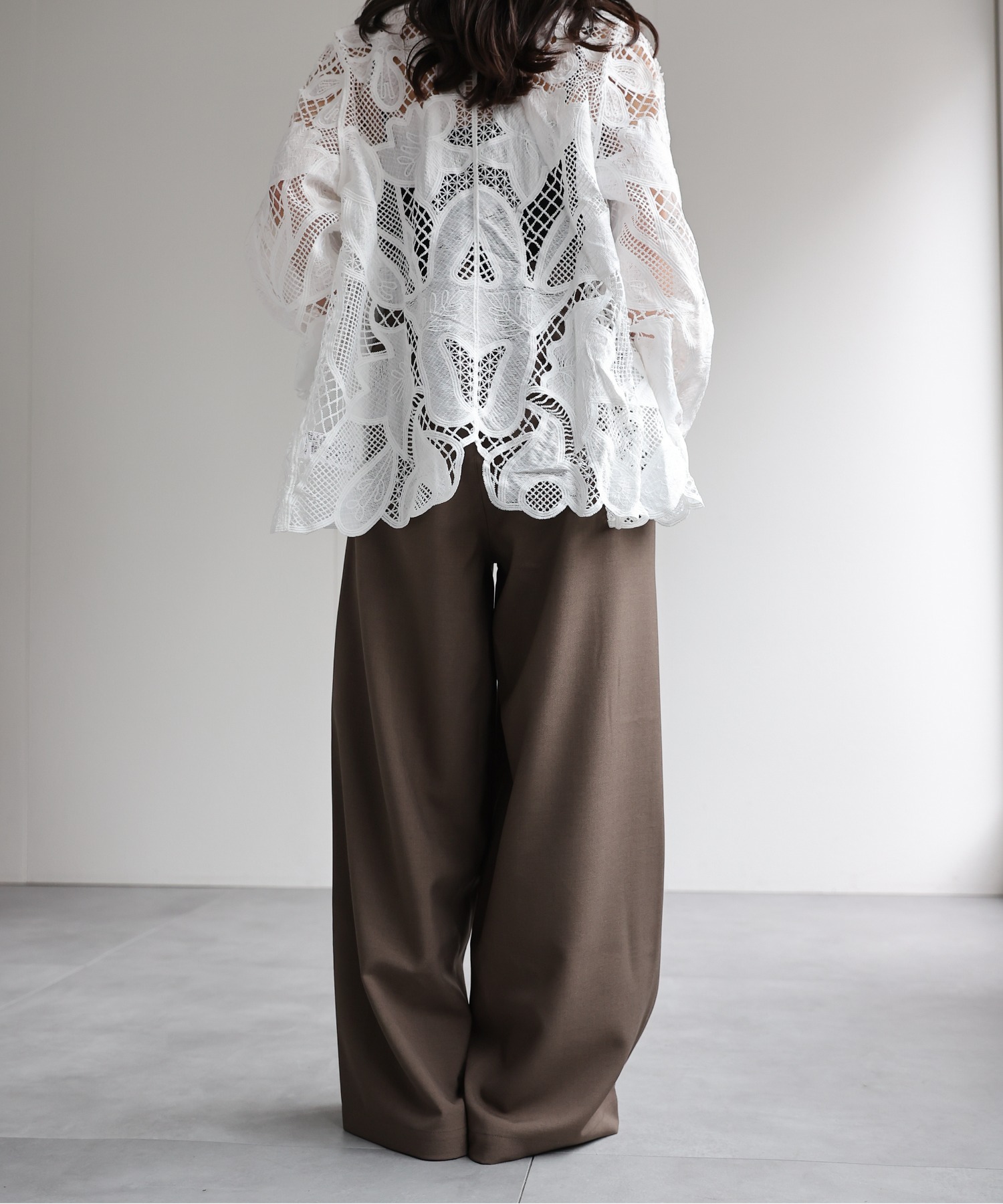 model：156cm 着用サイズ：FREE