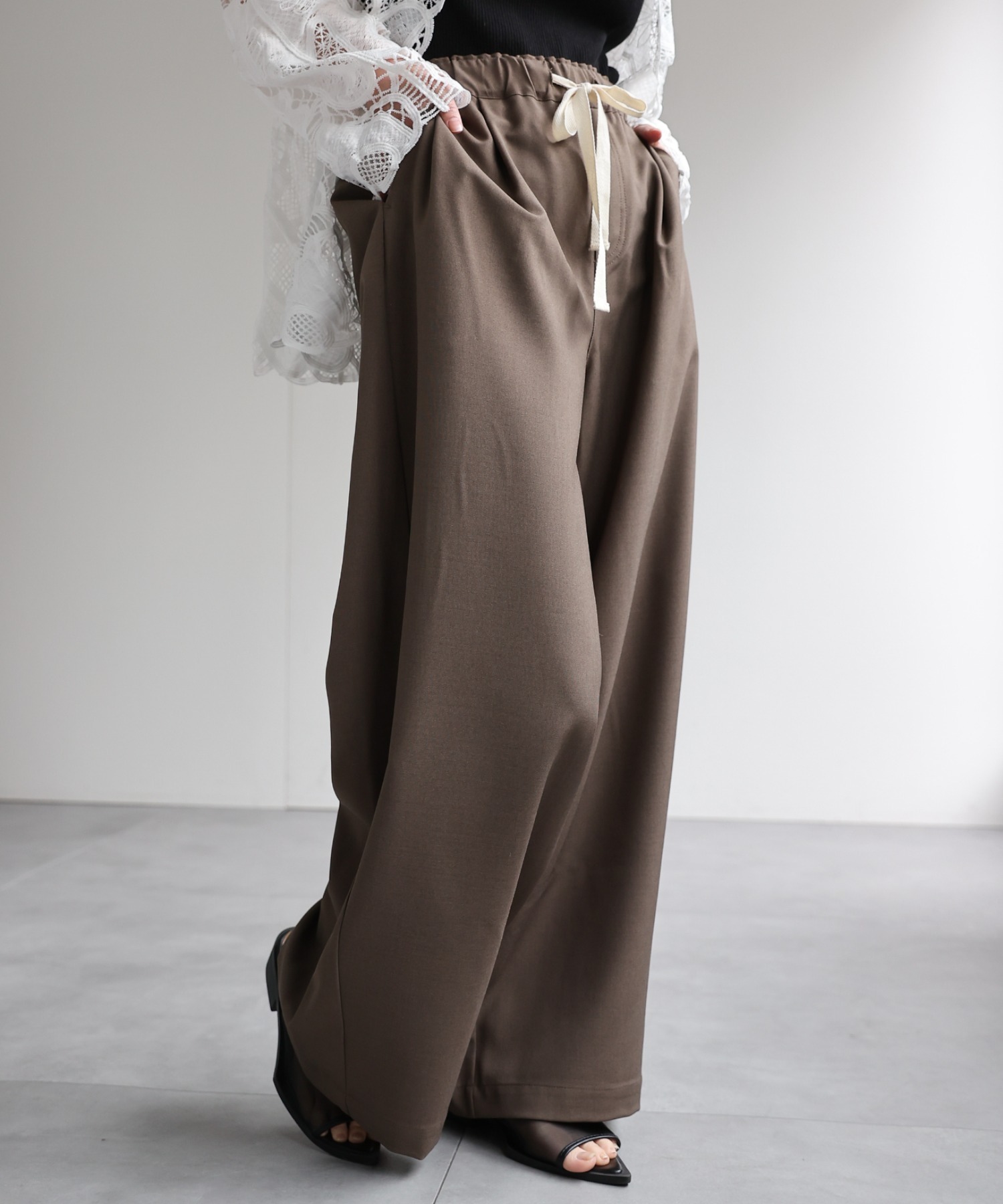 model：156cm 着用サイズ：FREE